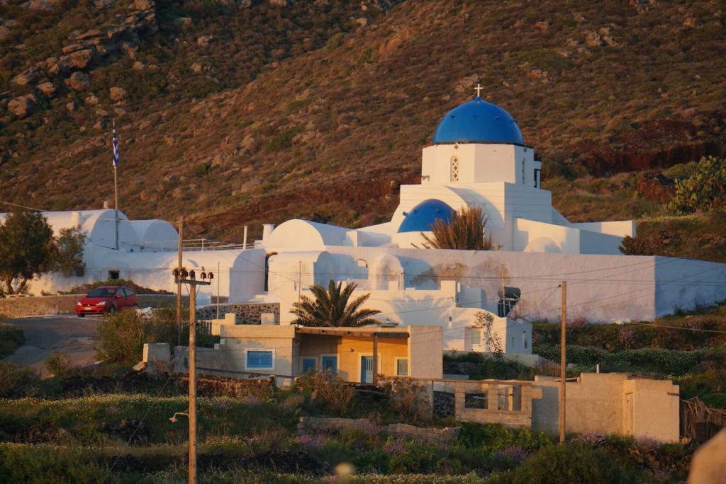 Abelomilos Exclusive Villa Imerovigli  Bagian luar foto