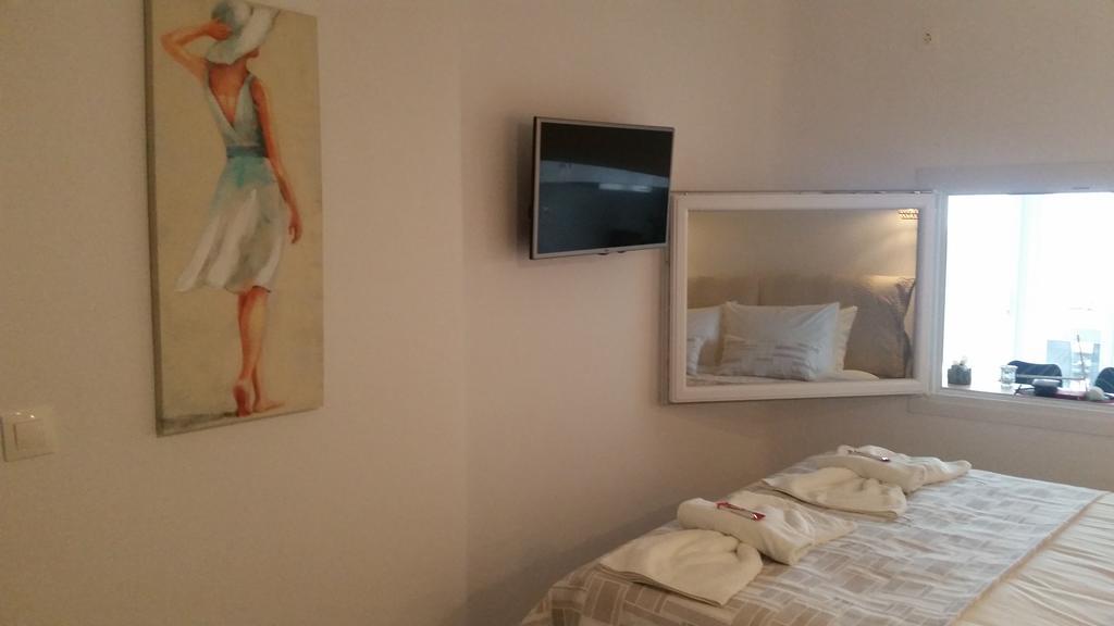 Abelomilos Exclusive Villa Imerovigli  Bagian luar foto