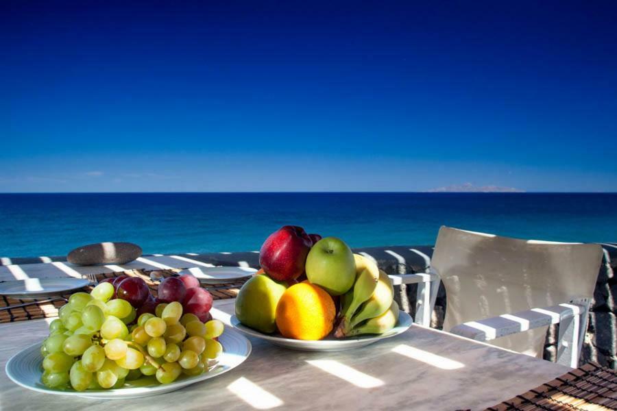 Abelomilos Exclusive Villa Imerovigli  Bagian luar foto