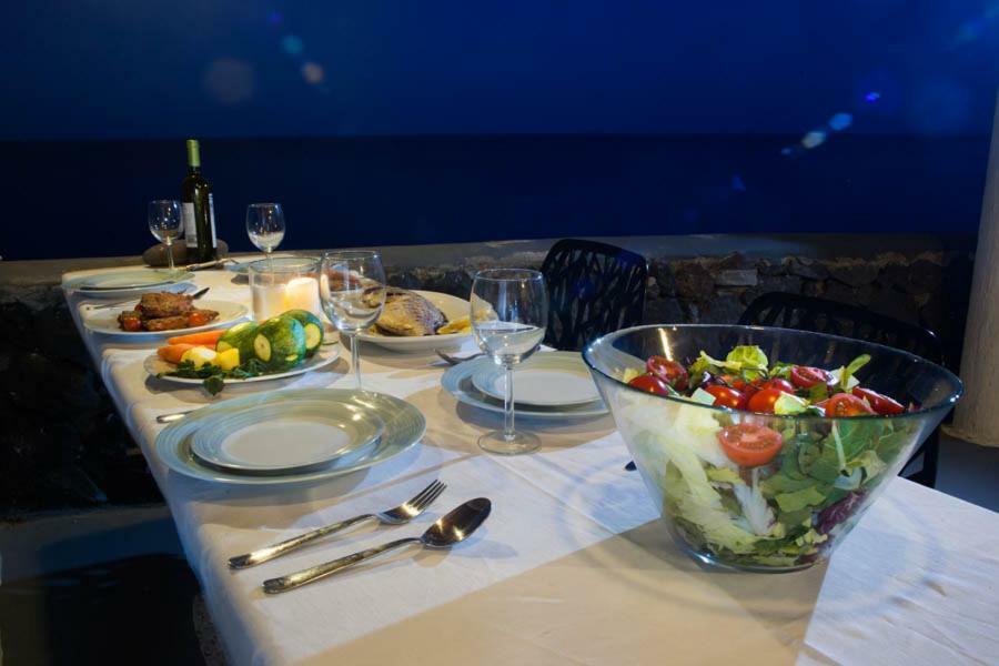 Abelomilos Exclusive Villa Imerovigli  Bagian luar foto
