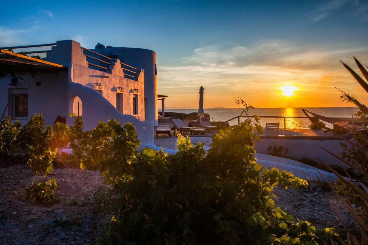 Abelomilos Exclusive Villa Imerovigli  Bagian luar foto