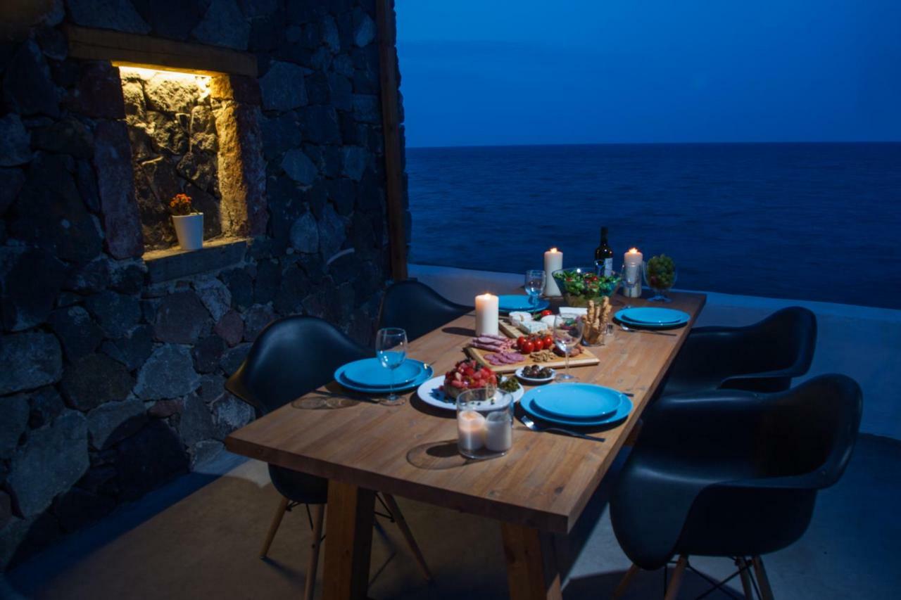 Abelomilos Exclusive Villa Imerovigli  Bagian luar foto