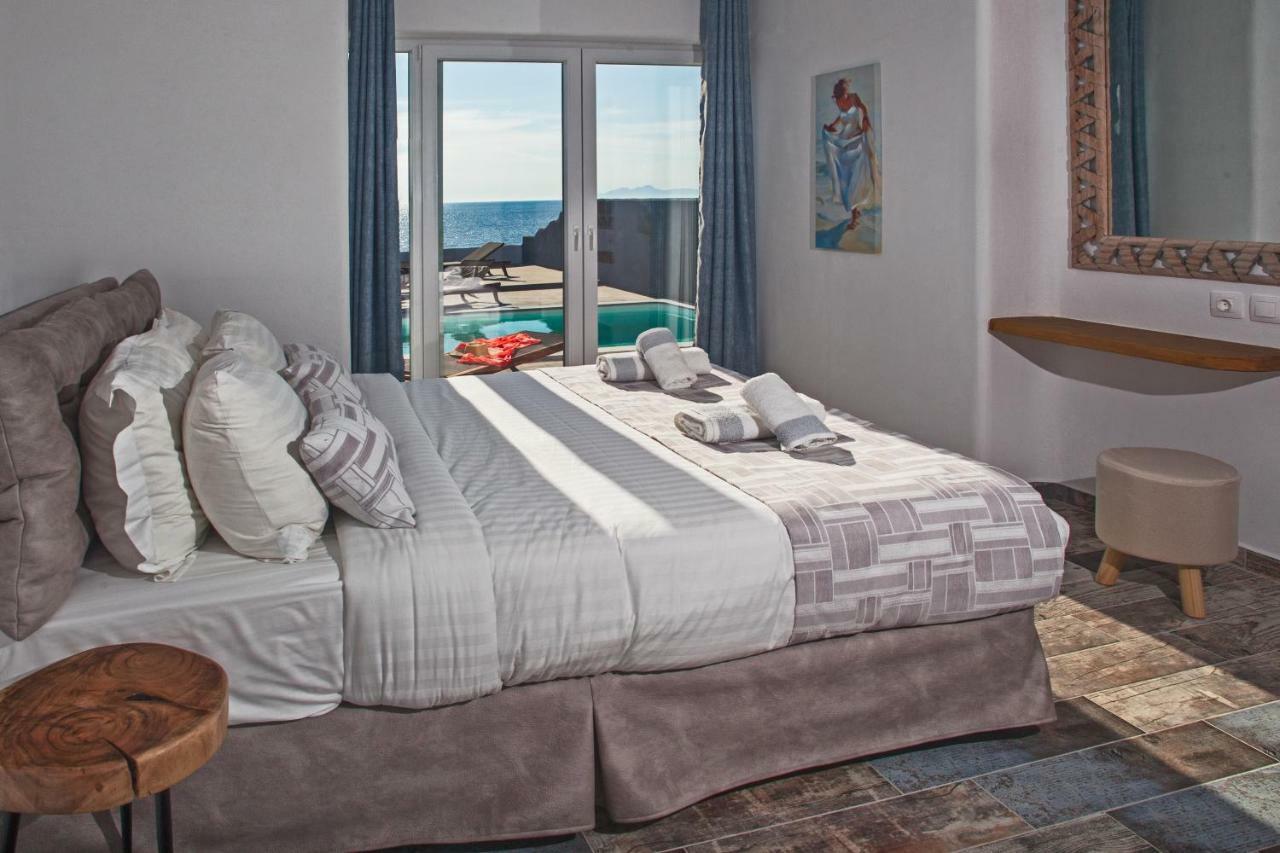 Abelomilos Exclusive Villa Imerovigli  Bagian luar foto
